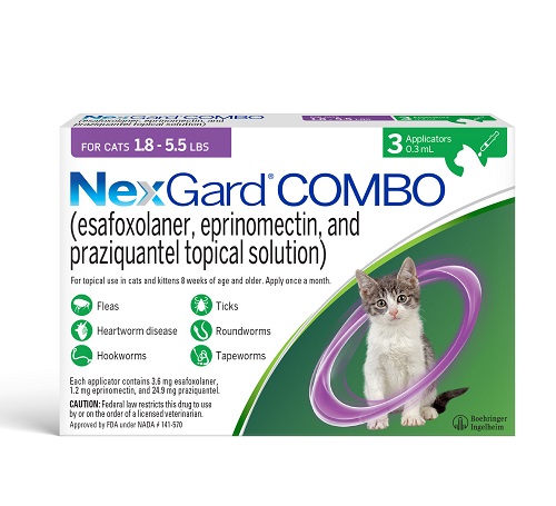 Nexgard Combo Topical for Cats